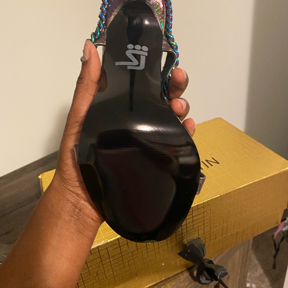 Shane Justin Colorful Heels